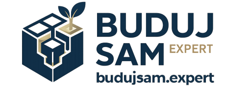 Buduj sam expert logo firmy doradczej